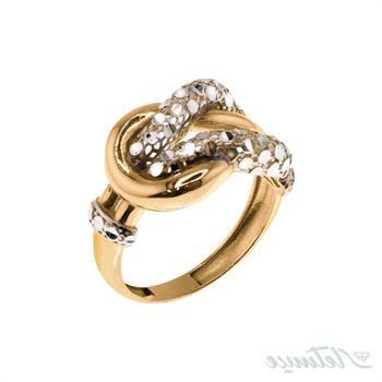 انگشتر طلا بدون نگین جسیکا گره