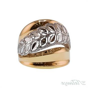 انگشتر طلا بدون نگین تراش کارول