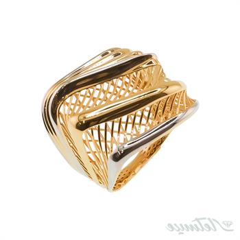 انگشتر طلا بدون نگین خطوط زرسان