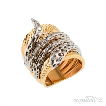 انگشتر طلا بدون نگین درین مار