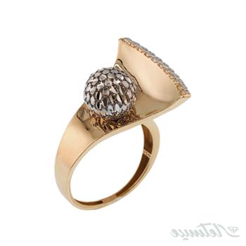 انگشتر طلا بدون نگین رزالین توپ