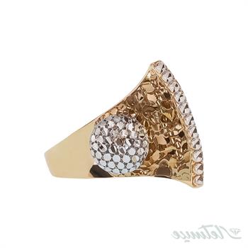 انگشتر طلا بدون نگین رزالین توپ