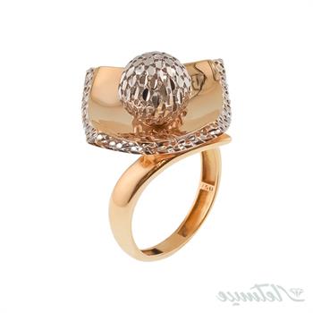 انگشتر طلا بدون نگین رزالین توپ