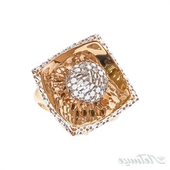 انگشتر طلا بدون نگین رزالین توپ