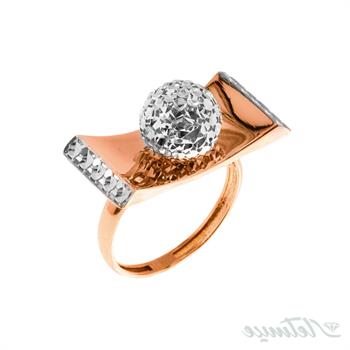 انگشتر طلا بدون نگین رزالین مستطیل