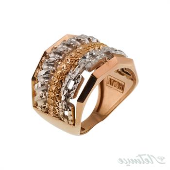 انگشتر طلا بدون نگین عتیق پورتوفینو تراش