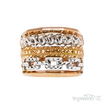 انگشتر طلا بدون نگین عتیق پورتوفینو تراش