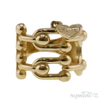 انگشتر طلا بدون نگین هرمس توپی