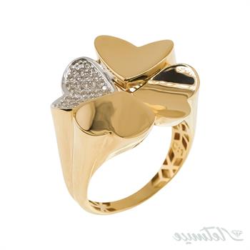 انگشتر طلا بدون نگین ورونا