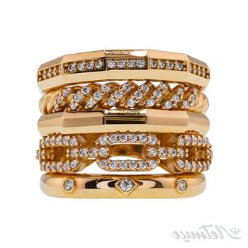 انگشتر طلا نگین دار پرتفینو آرشا