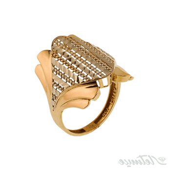 انگشتر طلا بدون نگین کایان تور