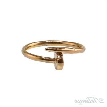 انگشتر طلا بدون نگین میخ