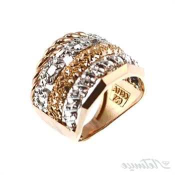 انگشتر طلا بدون نگین پورتوفینو عتیق کد 1