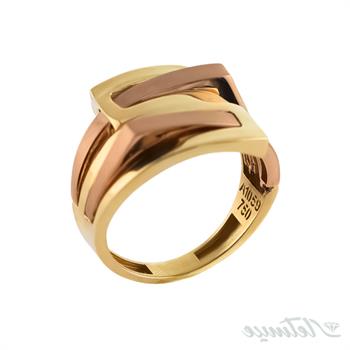 انگشتر طلا بدون نگین کایان