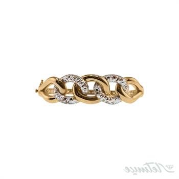 دستبند طلا النگویی بنگل بافت تراش