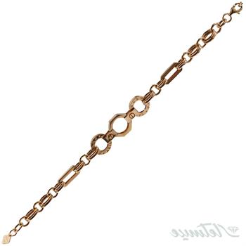 دستبند طلا زنجیری ام ان لوکس