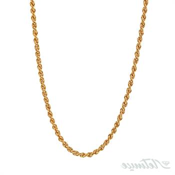 زنجیر طلا طنابی لوکس