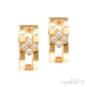 نیم ست طلا روبرتو نگین دار