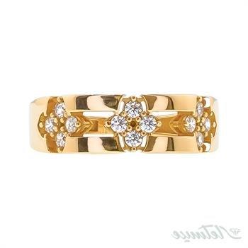 نیم ست طلا روبرتو نگین دار