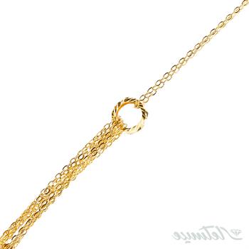 گردنبند طلا طرح بهراد ستاره