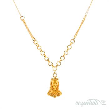 گردنبند طلا طرح بهراد پرنسس